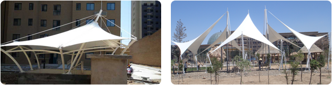 十多年專(zhuān)業(yè)經(jīng)驗(yàn)，上千處膜結(jié)構(gòu)工程案例