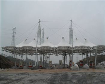 收費(fèi)站膜結(jié)構(gòu)