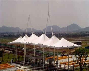 收費(fèi)站膜結(jié)構(gòu)